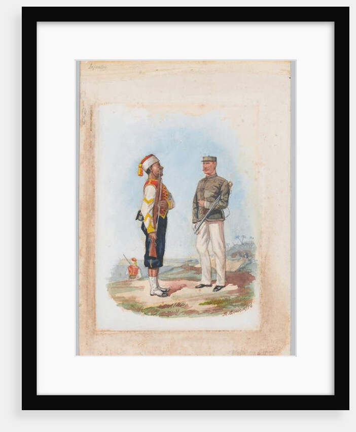 Infantry, 2nd West India Regiment by Richard Simkin