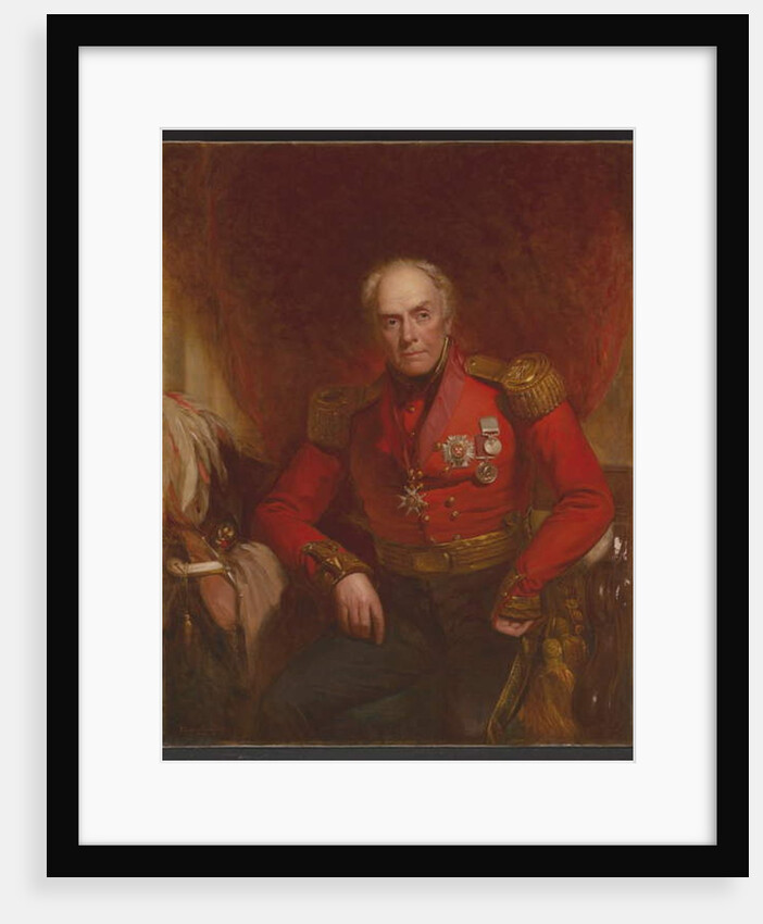 Major-General Sir Hopetoun Stratford Scott KCB, Colonel of the 2nd Madras European Regiment, 1904 by Stephen Catterson the Younger Smith