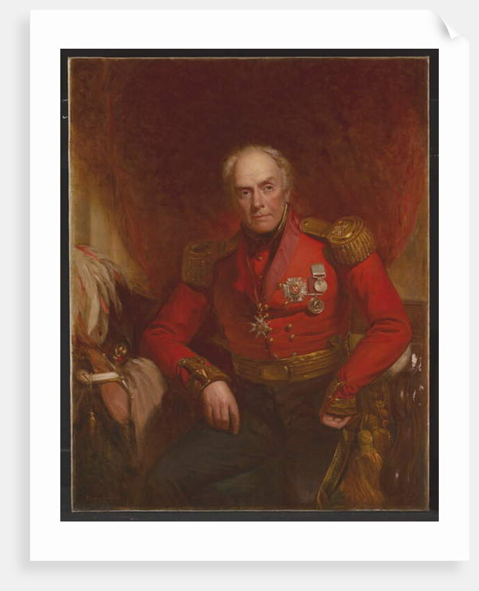 Major-General Sir Hopetoun Stratford Scott KCB, Colonel of the 2nd Madras European Regiment, 1904 by Stephen Catterson the Younger Smith