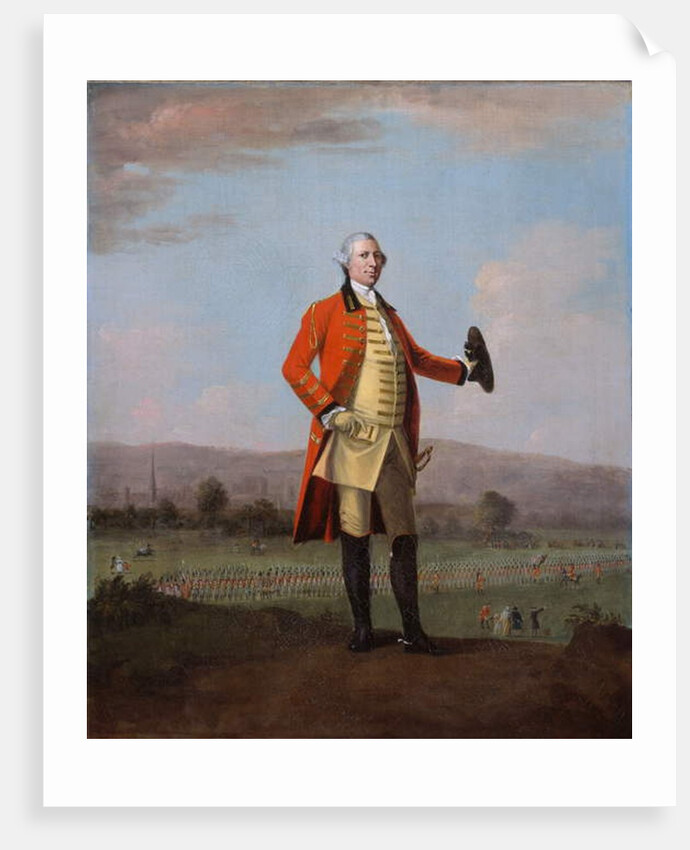 Sir Armine Wodehouse, MP, at a Review of his Regiment near Norwich, 1759 circa by David Morier