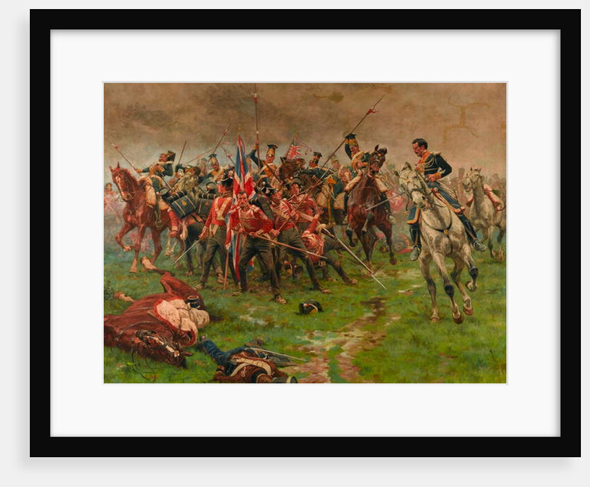 The Flag. Albuhera, May 16, 1811 by William Barnes Wollen