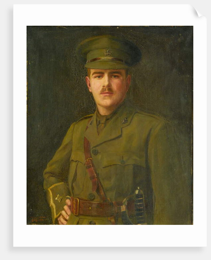 An officer of The Buffs, 1916 circa by Arthur George Walker