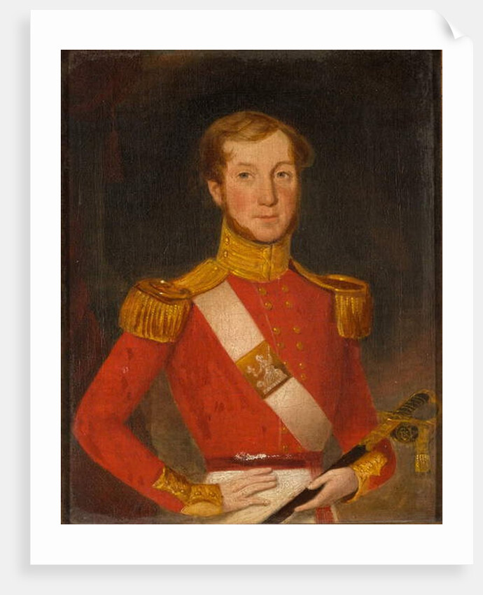 Lieutenant John Spring, 9th Regiment of Foot, 1834 circa by Unknown Artist