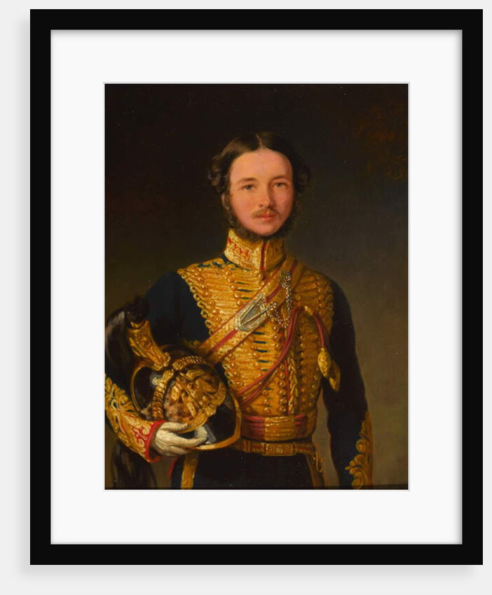 An Officer of the 1st Troop, Bombay Horse Artillery, 1850 circa by Unknown Artist