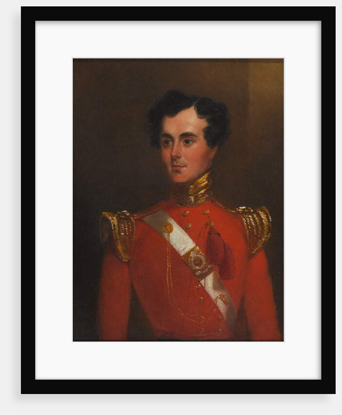 Ensign Lincoln Stephen Cotterell Hough, 18th Bombay Native Infantry, 1838 circa by Unknown Artist
