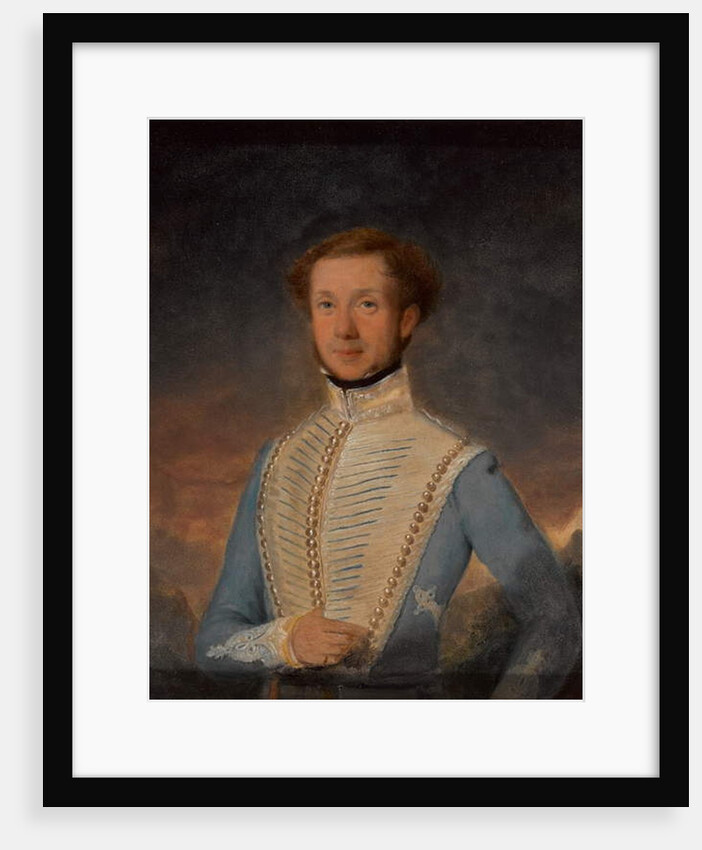 Lieutenant Henry Briggs, 2nd Madras Light Cavalry, 1832 circa by John Godwin Williams