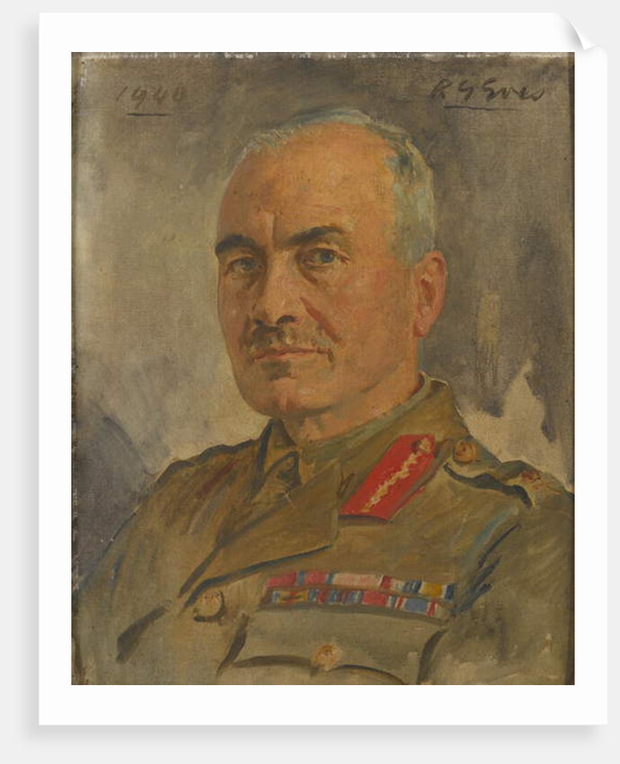 Lieutenant General Sir Ronald Forbes Adam Bt, 1940 circa by Reginald-Grenville Eves