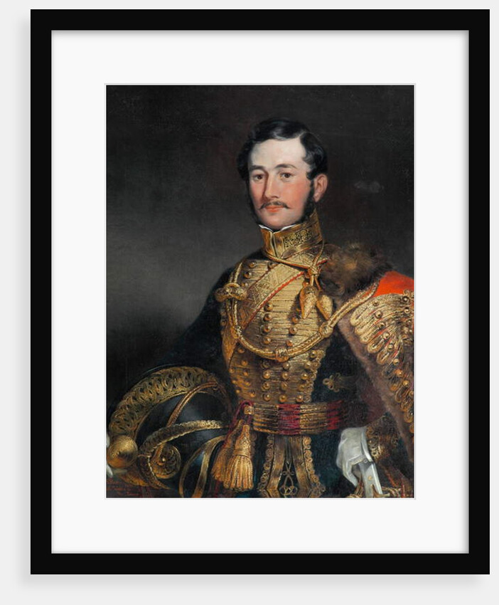 Captain F Farquharson of Eastbury, Dorset, 7th Hussars, 1836 by Edmund Thomas Parris