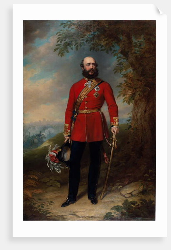 Field Marshal HRH George William Frederick Charles, 2nd Duke of Cambridge, 1862 circa by John Lucas