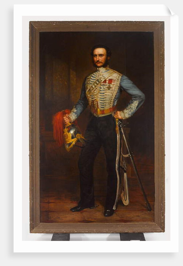 Captain John Grant Malcolmson VC, 3rd Bombay Light Cavalry, 1860 circa by Chevalier Louis-William Desanges