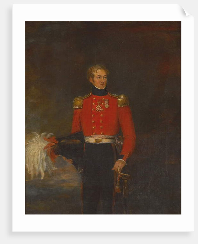 Colonel Sir Richard Llewellyn, 28th Regiment of Foot, 1835 circa by Unknown Artist