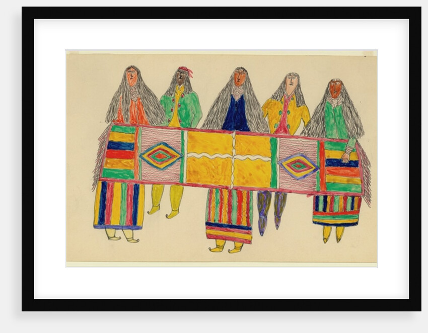 Apache Indians, c.1894-99 by Frederick Gokliz
