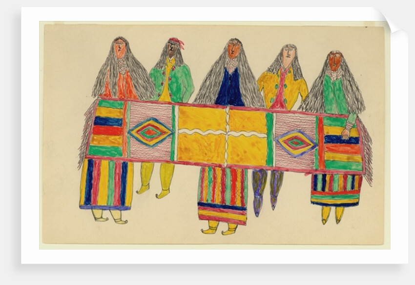 Apache Indians, c.1894-99 by Frederick Gokliz