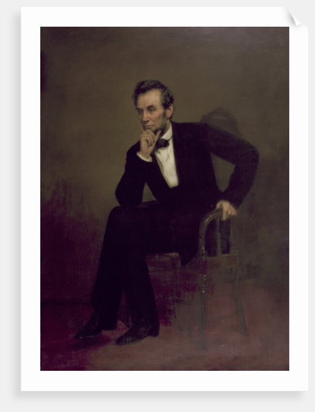 Abraham Lincoln, c.1868 by George Peter Alexander Healy