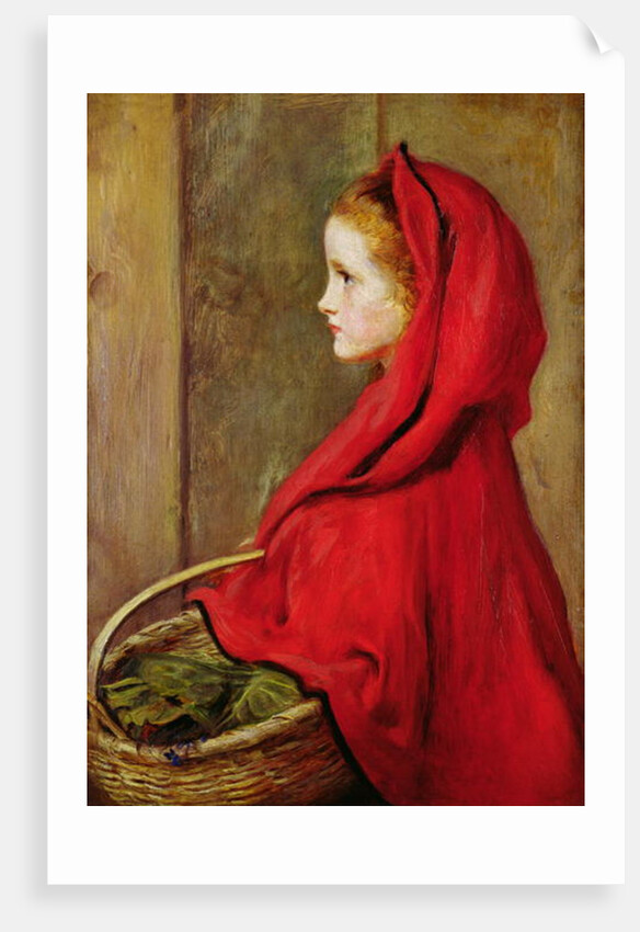 Red Riding Hood by John Everett Millais
