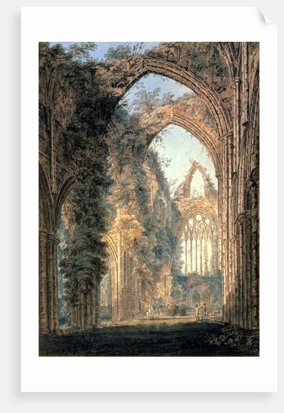 Tintern Abbey by Thomas Girtin