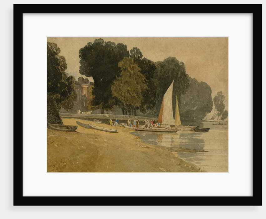 Cheyne Walk, London, c.1809-10 by John Sell Cotman