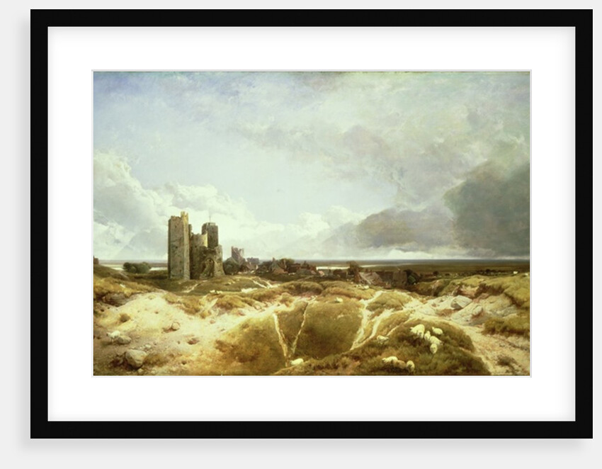 Orford Castle, 1856 by Henry Bright