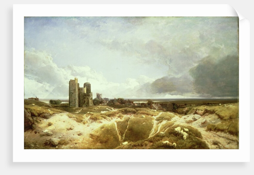 Orford Castle, 1856 by Henry Bright