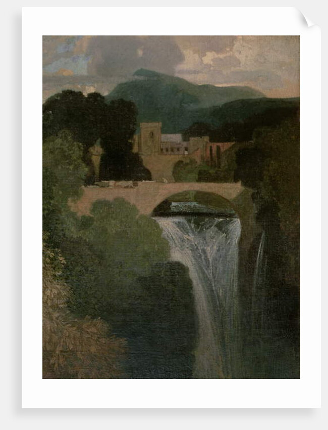 The Waterfall by John Sell Cotman