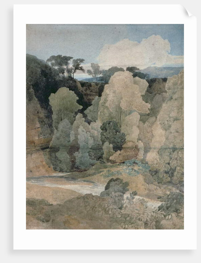 Devil's Elbow, Rokeby Park, c.1806-7 by John Sell Cotman