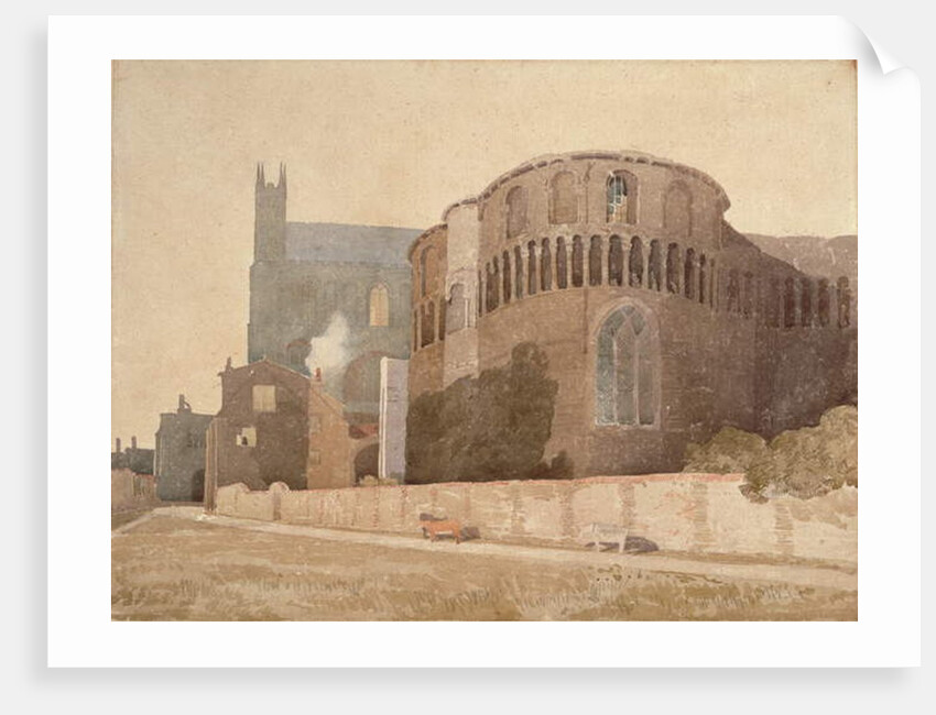 St. Luke's Chapel, Norwich Cathedral, 1808 by John Sell Cotman