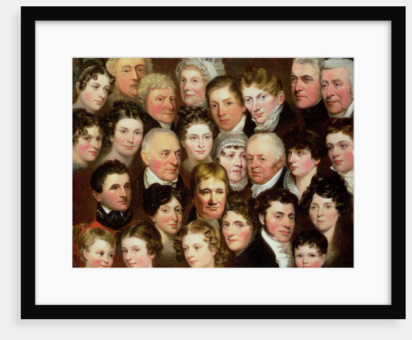 The Harvey Family of Norwich, c.1820 by Joseph Clover
