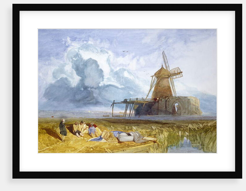 St. Benet's Abbey, Norfolk, 1831 by John Sell Cotman