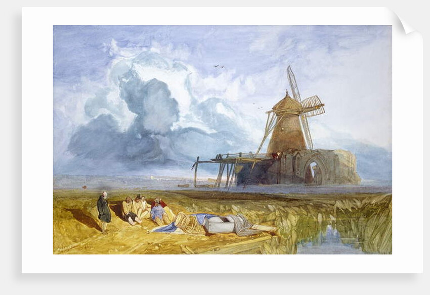 St. Benet's Abbey, Norfolk, 1831 by John Sell Cotman