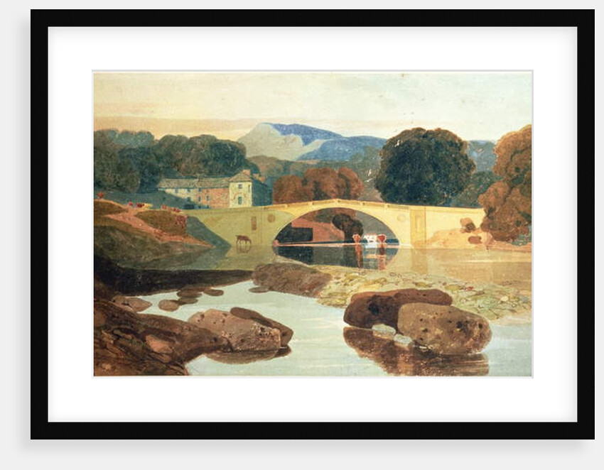 Greta Bridge, Yorkshire, 1810 by John Sell Cotman