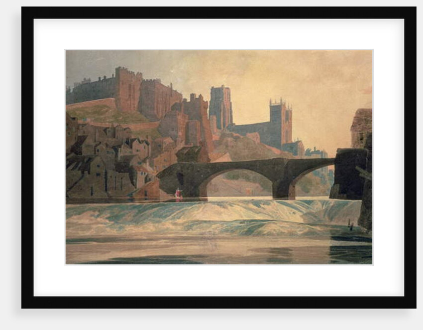 Durham Castle and Cathedral, c.1809-10 by John Sell Cotman