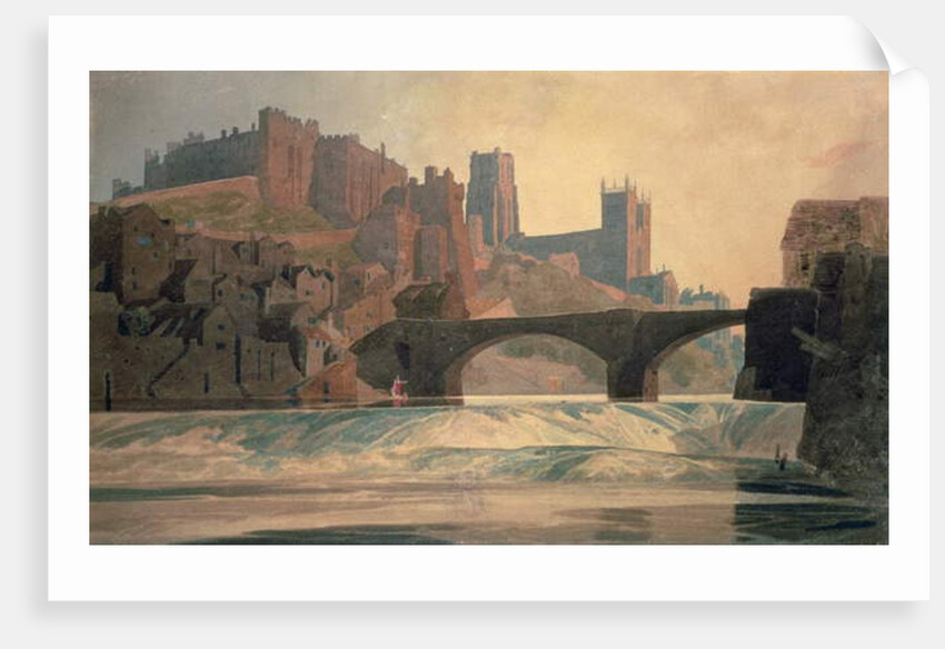 Durham Castle and Cathedral, c.1809-10 by John Sell Cotman