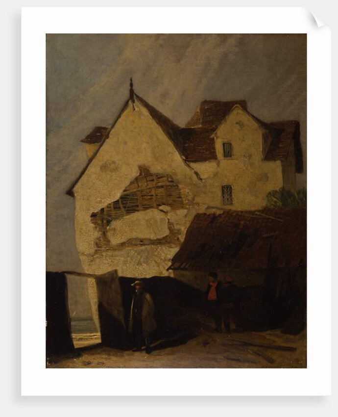 Old Houses at Gorleston by John Sell Cotman