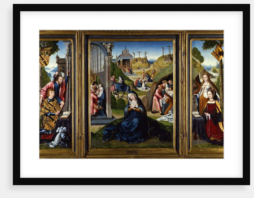 The Ashwellthorpe Triptych of the Seven Sorrows of Mary by Master of the Legend of the Magdalen