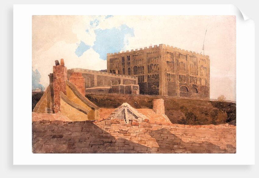 Norwich castle, c.1808-9 by John Sell Cotman