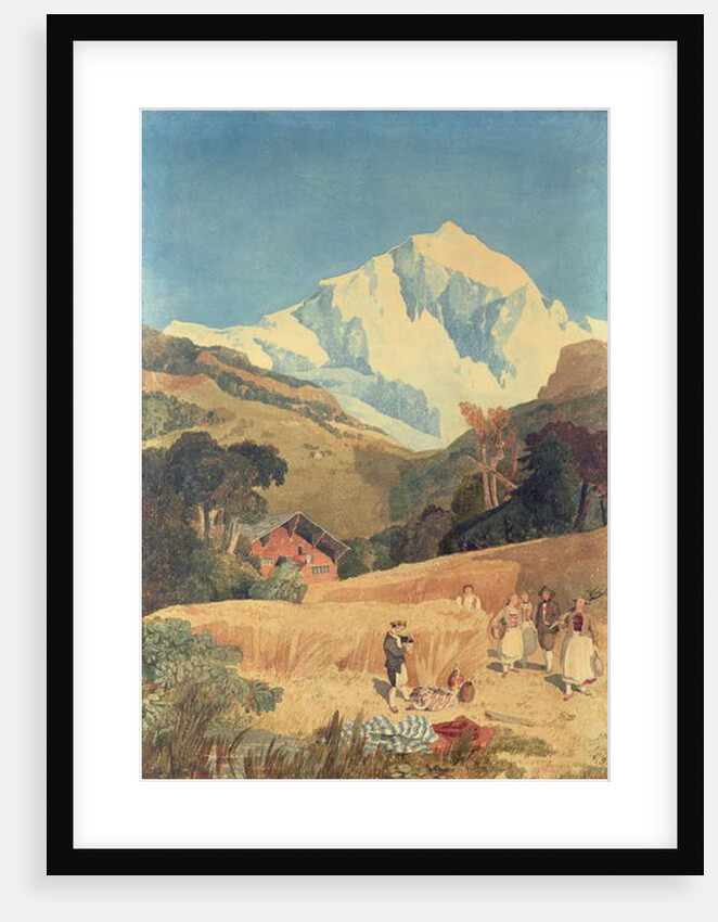View of the Jungfrau-Horn, 1809 by John Sell Cotman