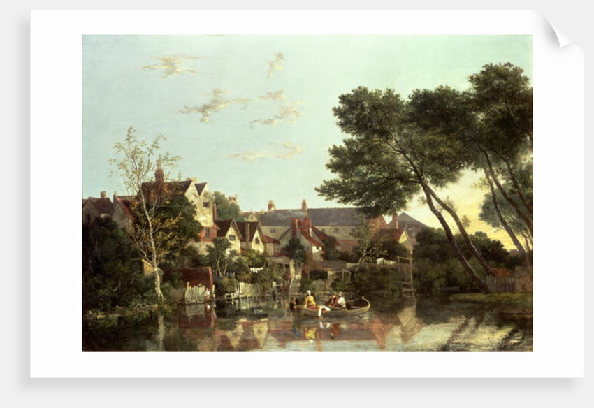 Norwich River, Afternoon, c.1812-19 by John Crome