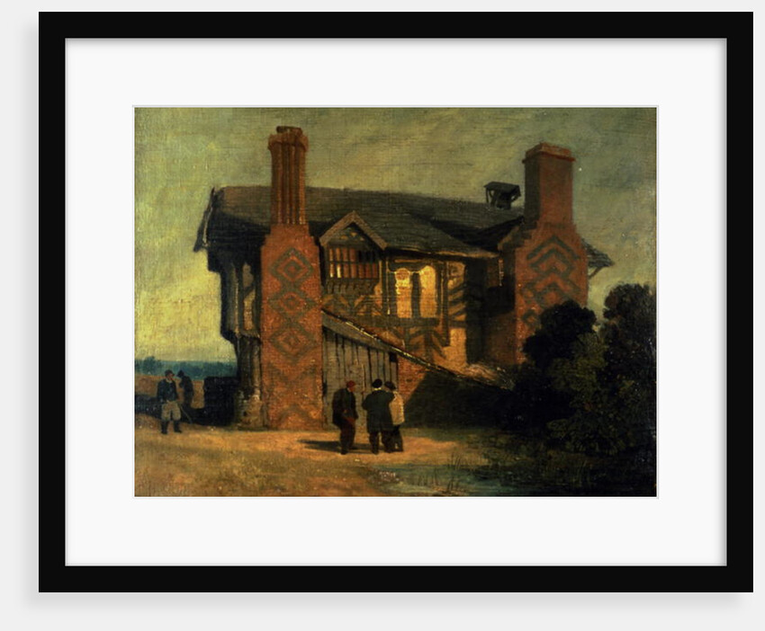 Moreton Old Hall by John Sell Cotman