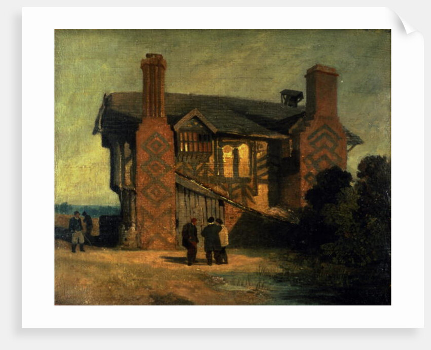 Moreton Old Hall by John Sell Cotman