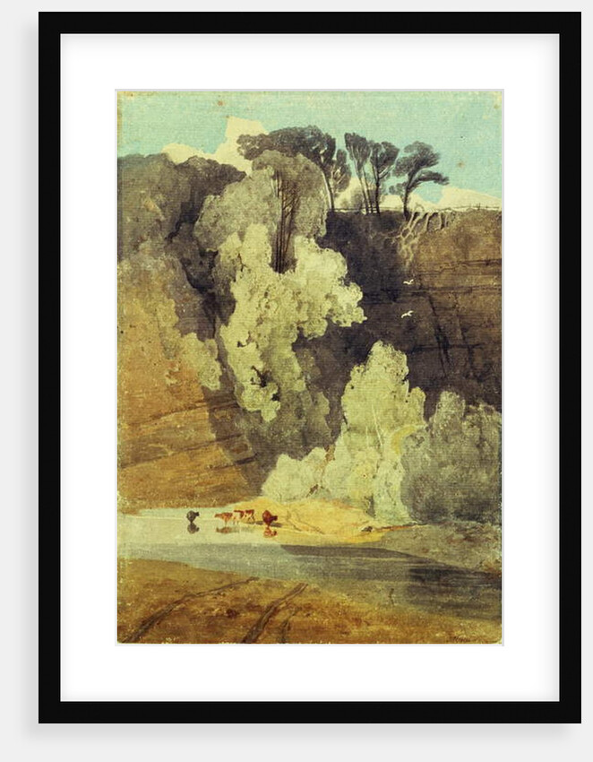 On the River Greta, Yorkshire by John Sell Cotman