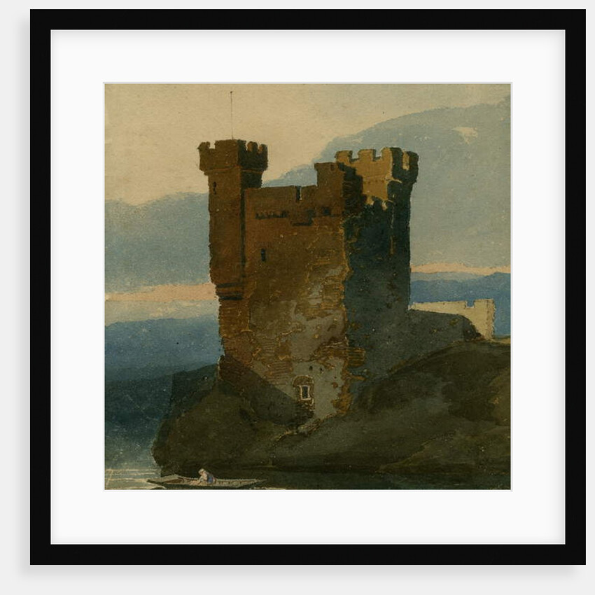 Castle by Water by John Sell Cotman