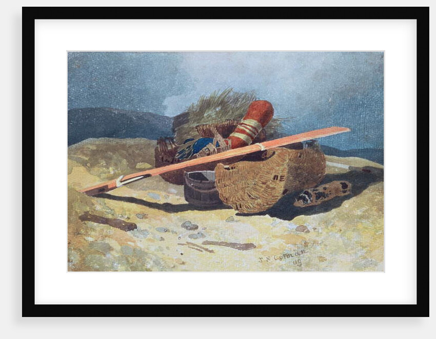 Fish Swills and Rudder, 1809 by John Sell Cotman