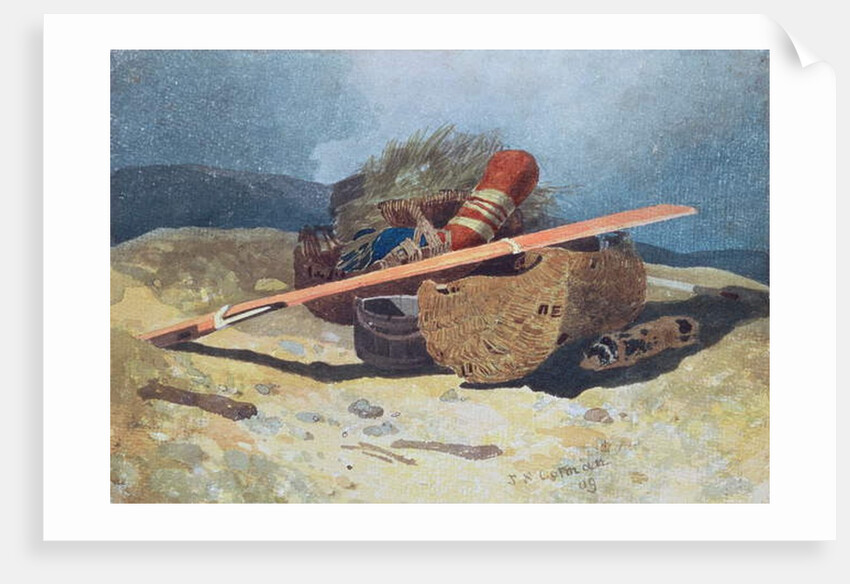 Fish Swills and Rudder, 1809 by John Sell Cotman