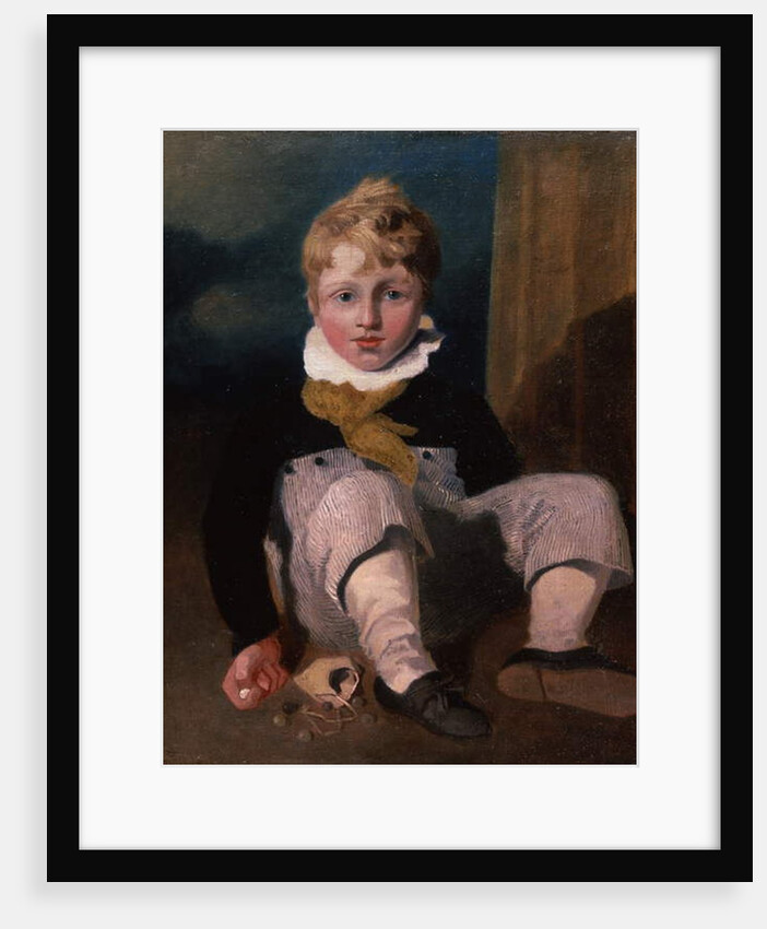 Boy at Marbles 1808 by John Sell Cotman