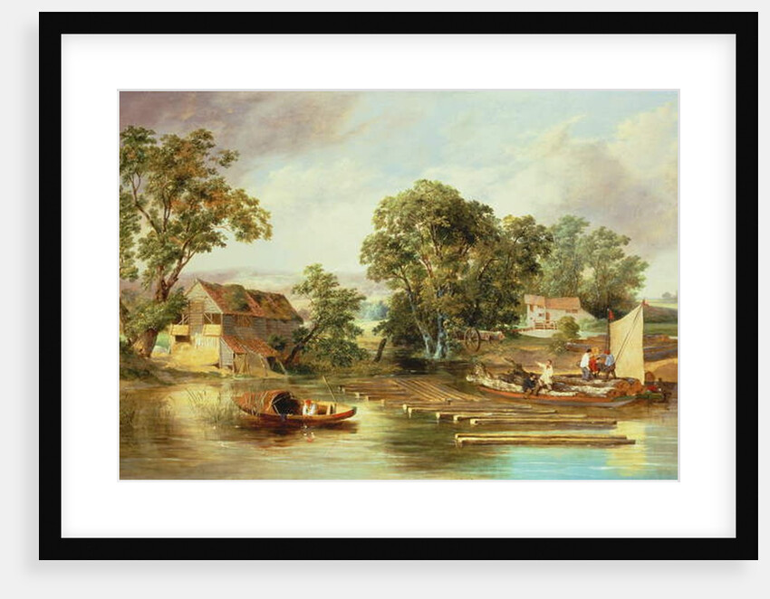Taverham Paper Mill, Norfolk, 1839 by Alfred Priest