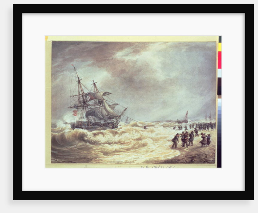 Rescue of a Crew at Gorleston by John Cantiloe Joy