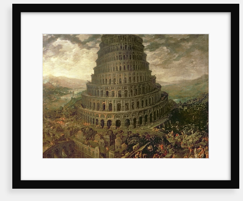 The Tower of Babel by Tobias Verhaecht