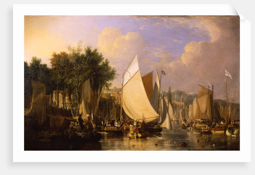 Thorpe Water Frolic - Afternoon, 1824-5 by Joseph Stannard