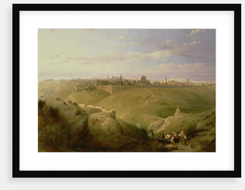 Jerusalem, 1842 by David Roberts
