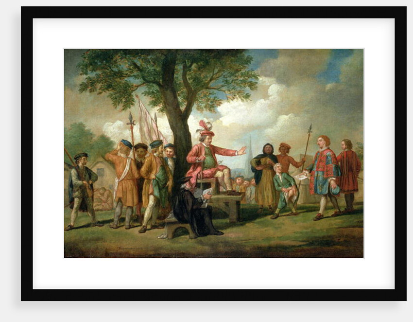 Robert Kett under the Oak of the Reformation by Samuel Wale